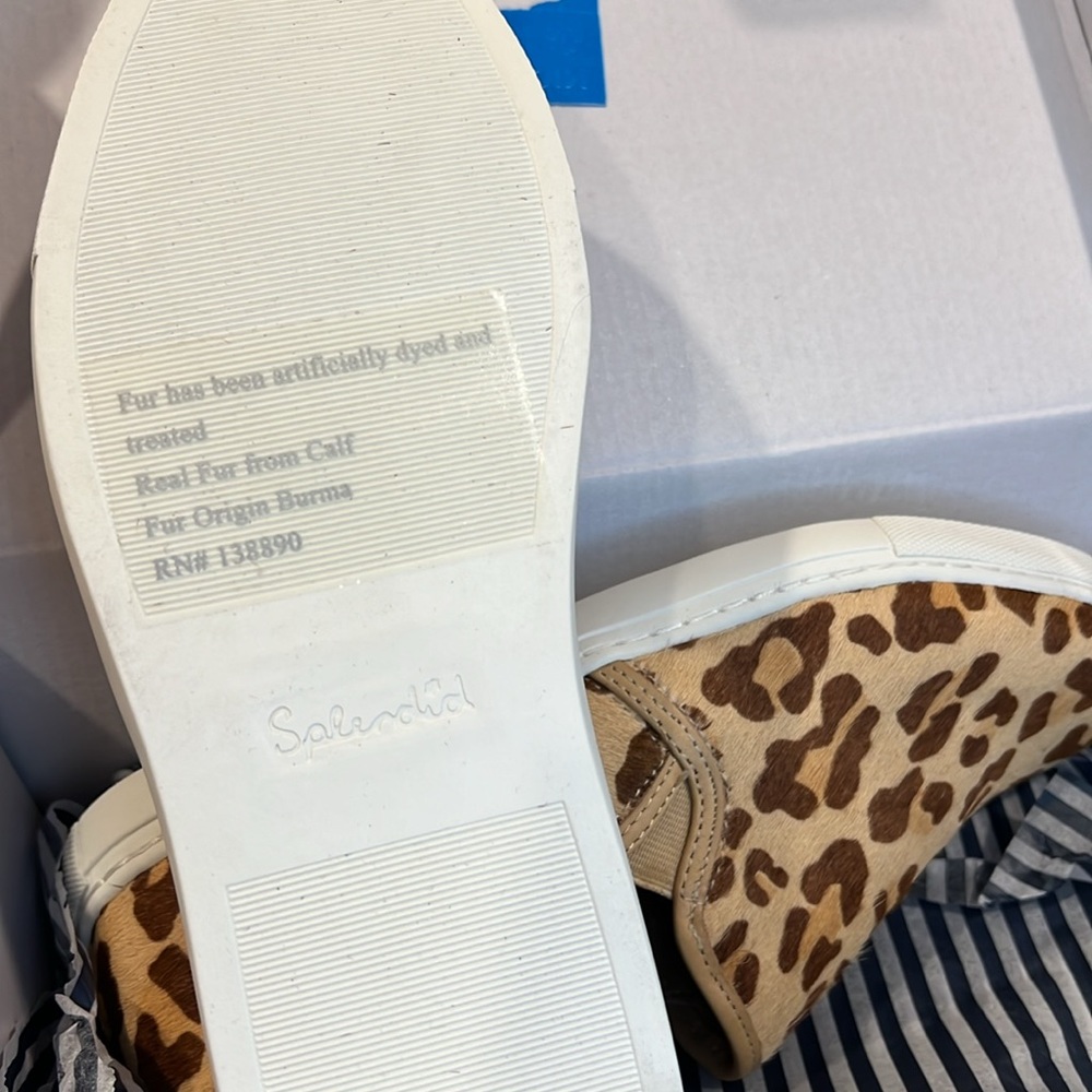 NWB Splendid PONY HAIR Slip On Sneaker Shoes - Picture 3 of 4